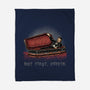 But Fist Coffin-None-Fleece-Blanket-glitchygorilla