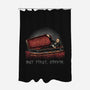 But Fist Coffin-None-Polyester-Shower Curtain-glitchygorilla