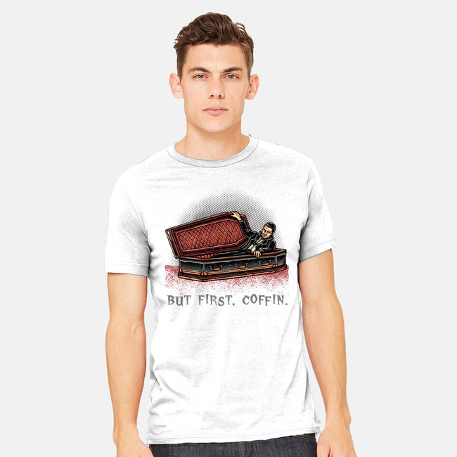 But Fist Coffin-Mens-Heavyweight-Tee-glitchygorilla