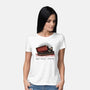 But Fist Coffin-Womens-Basic-Tee-glitchygorilla