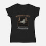 In Our Own Homes-Womens-V-Neck-Tee-glitchygorilla