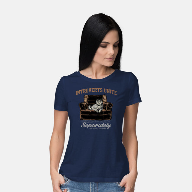 In Our Own Homes-Womens-Basic-Tee-glitchygorilla