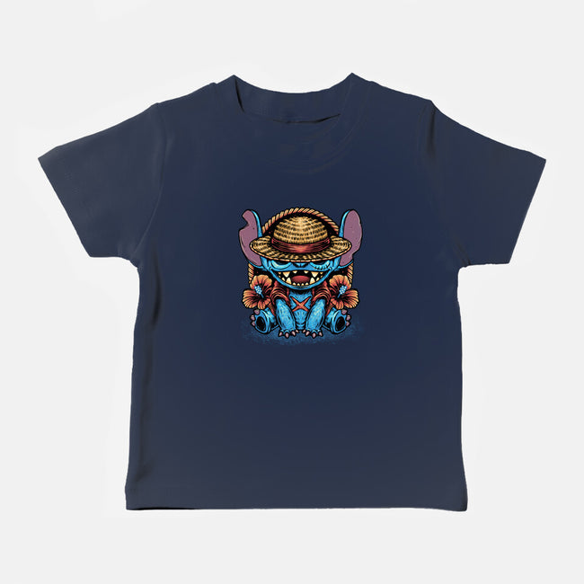 Channeling The Pirate In Me-Baby-Basic-Tee-glitchygorilla