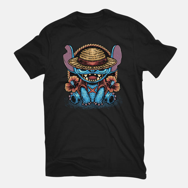 Channeling The Pirate In Me-Unisex-Basic-Tee-glitchygorilla