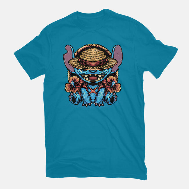 Channeling The Pirate In Me-Unisex-Basic-Tee-glitchygorilla