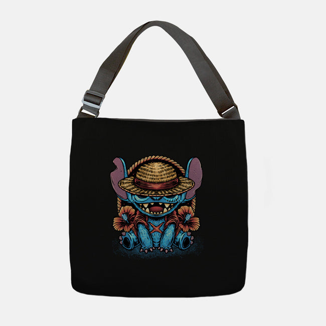 Channeling The Pirate In Me-None-Adjustable Tote-Bag-glitchygorilla