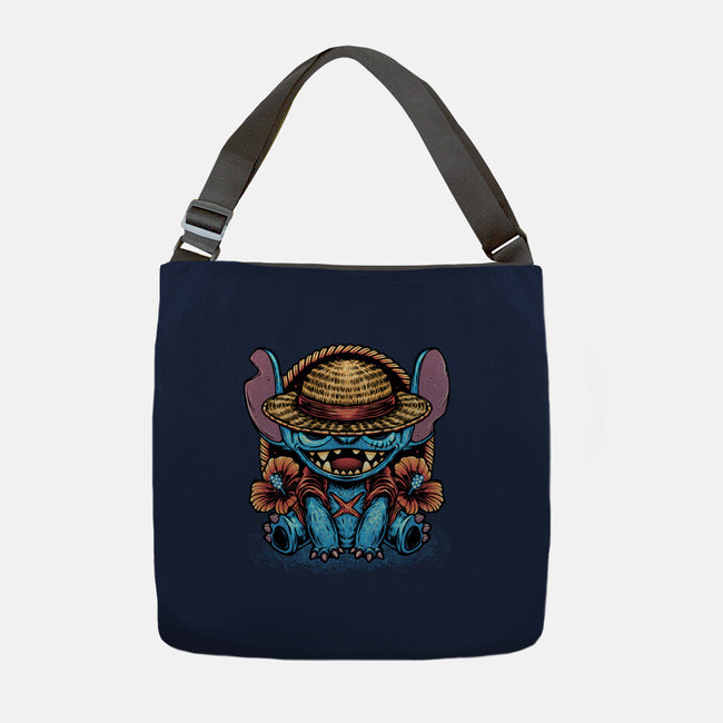 Channeling The Pirate In Me-None-Adjustable Tote-Bag-glitchygorilla