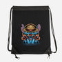 Channeling The Pirate In Me-None-Drawstring-Bag-glitchygorilla
