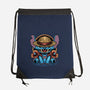 Channeling The Pirate In Me-None-Drawstring-Bag-glitchygorilla