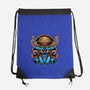 Channeling The Pirate In Me-None-Drawstring-Bag-glitchygorilla
