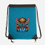 Channeling The Pirate In Me-None-Drawstring-Bag-glitchygorilla