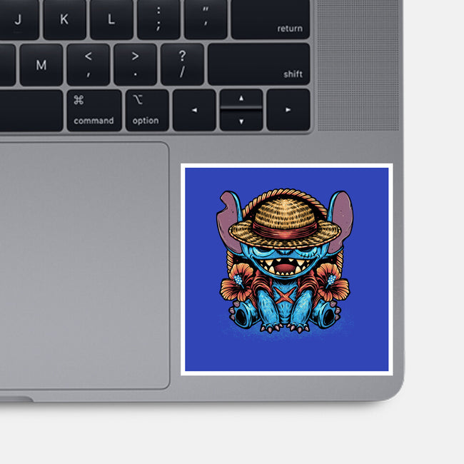 Channeling The Pirate In Me-None-Glossy-Sticker-glitchygorilla