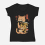 FU Catana-Womens-V-Neck-Tee-vp021