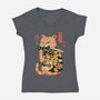 FU Catana-Womens-V-Neck-Tee-vp021