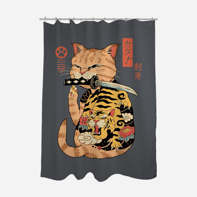 FU Catana-None-Polyester-Shower Curtain-vp021