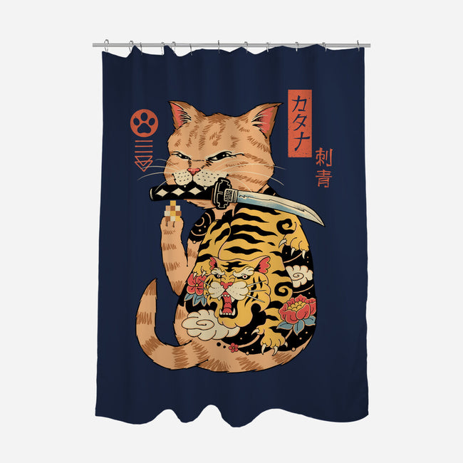 FU Catana-None-Polyester-Shower Curtain-vp021