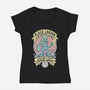 Finest Swamp Water-Womens-V-Neck-Tee-P1yu5h