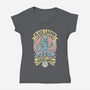 Finest Swamp Water-Womens-V-Neck-Tee-P1yu5h