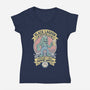 Finest Swamp Water-Womens-V-Neck-Tee-P1yu5h