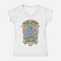 Finest Swamp Water-Womens-V-Neck-Tee-P1yu5h