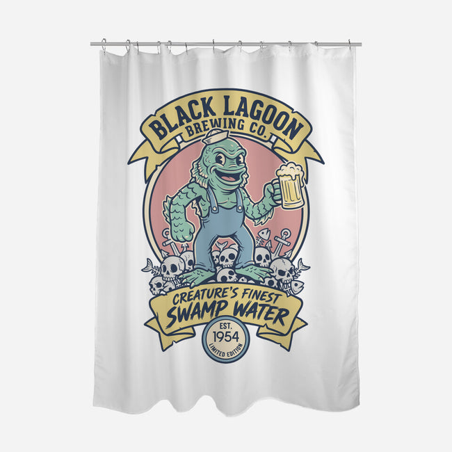 Finest Swamp Water-None-Polyester-Shower Curtain-P1yu5h