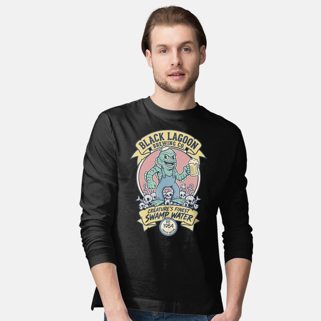 Finest Swamp Water-Mens-Long Sleeved-Tee-P1yu5h