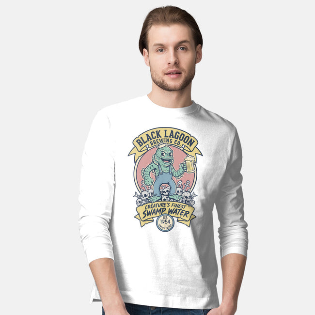 Finest Swamp Water-Mens-Long Sleeved-Tee-P1yu5h