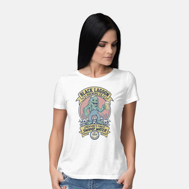 Finest Swamp Water-Womens-Basic-Tee-P1yu5h