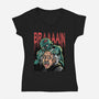 The Most Delicious Brain-Womens-V-Neck-Tee-zascanauta