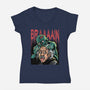 The Most Delicious Brain-Womens-V-Neck-Tee-zascanauta
