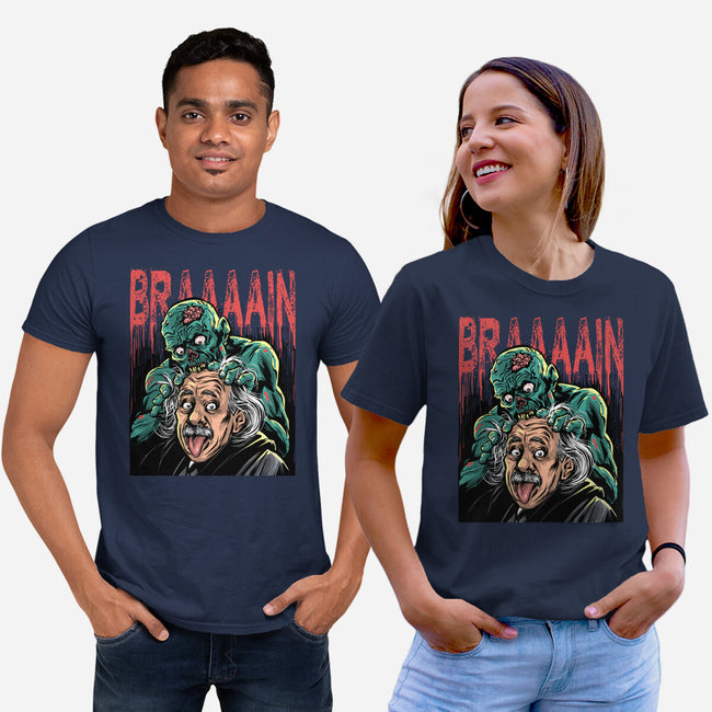 The Most Delicious Brain-Unisex-Basic-Tee-zascanauta