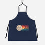 I Love Flat Earth Eclipse-Unisex-Kitchen-Apron-koalastudio