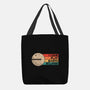I Love Flat Earth Eclipse-None-Basic Tote-Bag-koalastudio