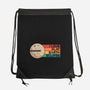I Love Flat Earth Eclipse-None-Drawstring-Bag-koalastudio