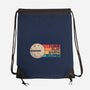I Love Flat Earth Eclipse-None-Drawstring-Bag-koalastudio