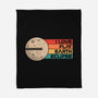 I Love Flat Earth Eclipse-None-Fleece-Blanket-koalastudio