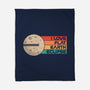 I Love Flat Earth Eclipse-None-Fleece-Blanket-koalastudio