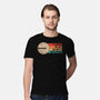 I Love Flat Earth Eclipse-Mens-Premium-Tee-koalastudio
