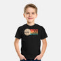 I Love Flat Earth Eclipse-Youth-Basic-Tee-koalastudio