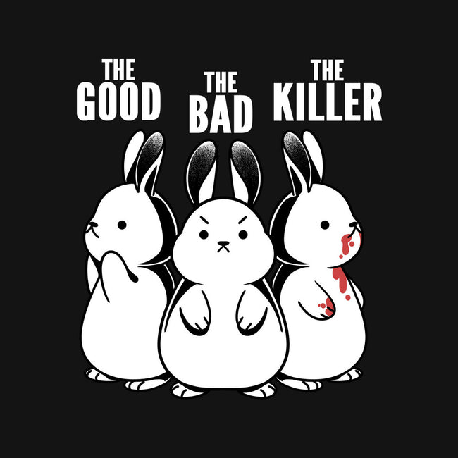 The Good The Bad And The Killer Rabbit-None-Polyester-Shower Curtain-tobefonseca