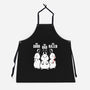 The Good The Bad And The Killer Rabbit-Unisex-Kitchen-Apron-tobefonseca