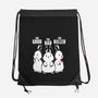 The Good The Bad And The Killer Rabbit-None-Drawstring-Bag-tobefonseca