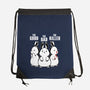 The Good The Bad And The Killer Rabbit-None-Drawstring-Bag-tobefonseca