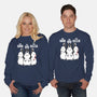 The Good The Bad And The Killer Rabbit-Unisex-Crew Neck-Sweatshirt-tobefonseca