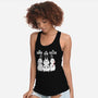 The Good The Bad And The Killer Rabbit-Womens-Racerback-Tank-tobefonseca