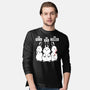 The Good The Bad And The Killer Rabbit-Mens-Long Sleeved-Tee-tobefonseca