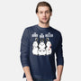The Good The Bad And The Killer Rabbit-Mens-Long Sleeved-Tee-tobefonseca