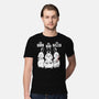 The Good The Bad And The Killer Rabbit-Mens-Premium-Tee-tobefonseca