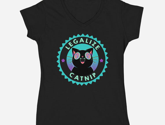 Legalize Catnip Psychedelic Kitten