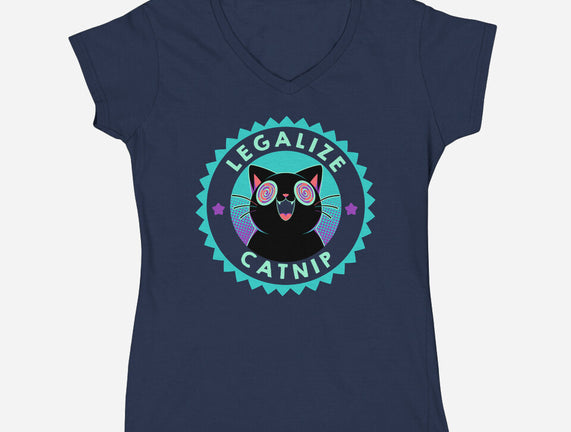 Legalize Catnip Psychedelic Kitten
